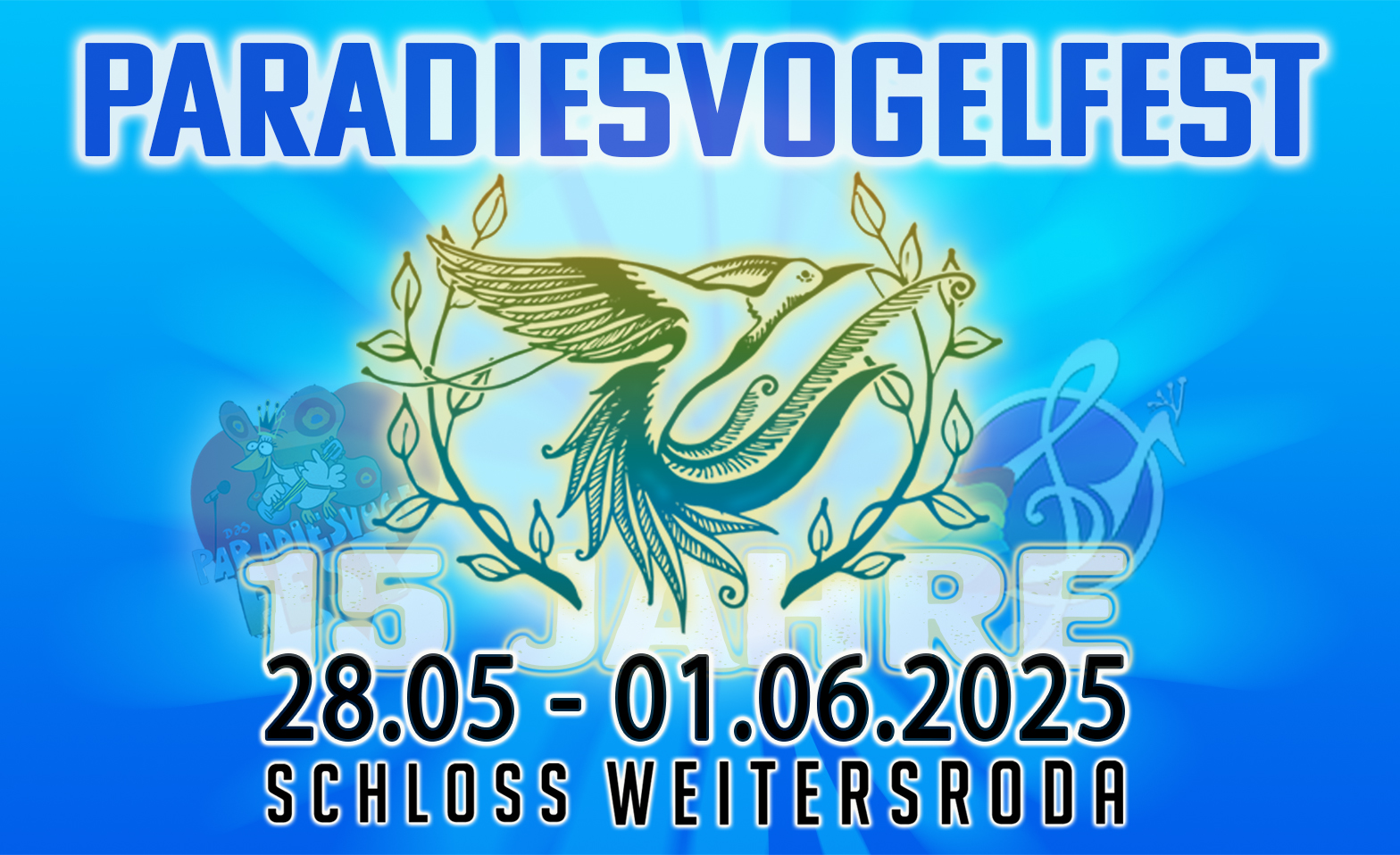 Paradiesvogelfest 2021 - vom 16.-20.09.2021